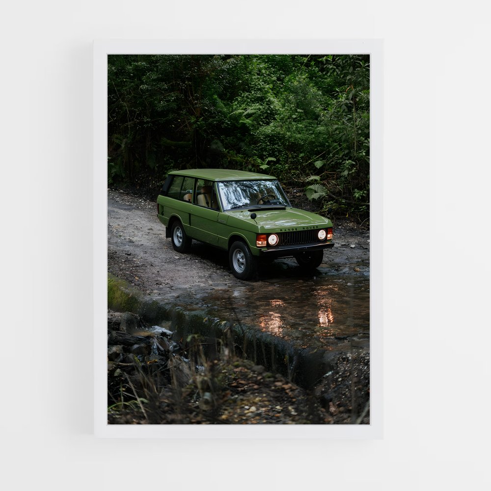 Poster Aventure Émeraude – affiche Land Rover (vue 3)